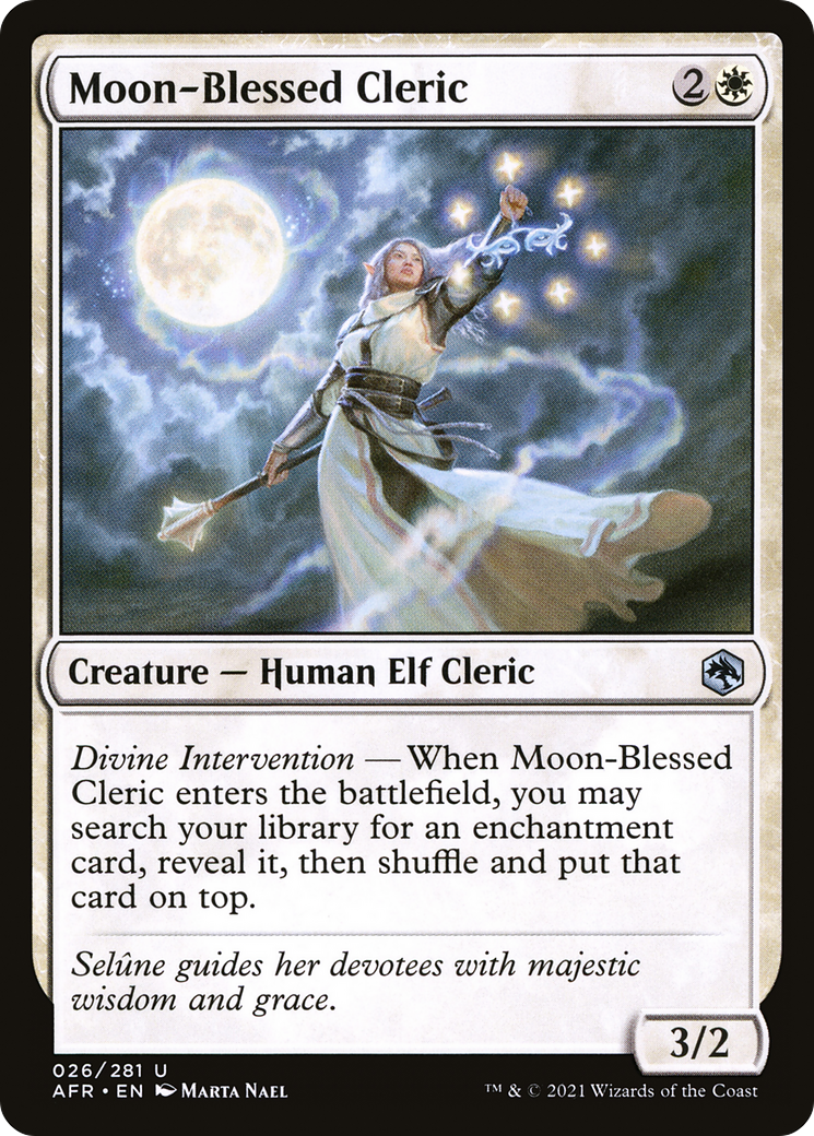 Moon-Blessed Cleric [Dungeons & Dragons: Adventures in the Forgotten Realms]-1