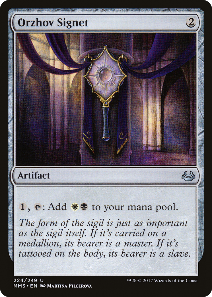 Orzhov Signet [Modern Masters 2017]-1