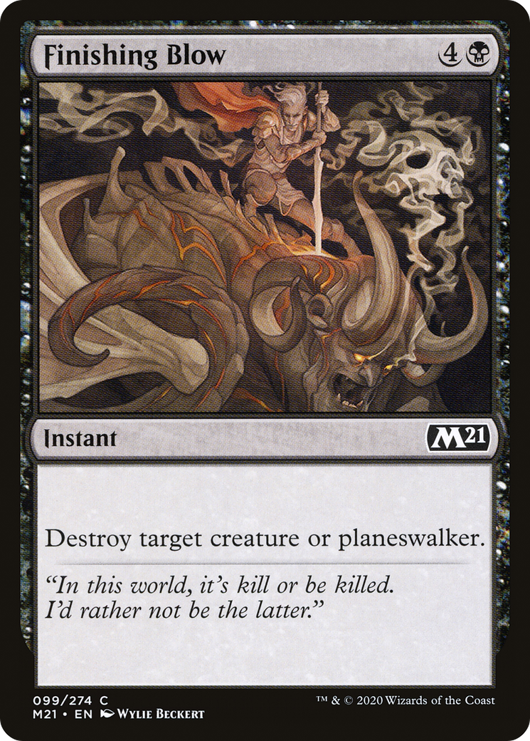 Finishing Blow [Core Set 2021]-1