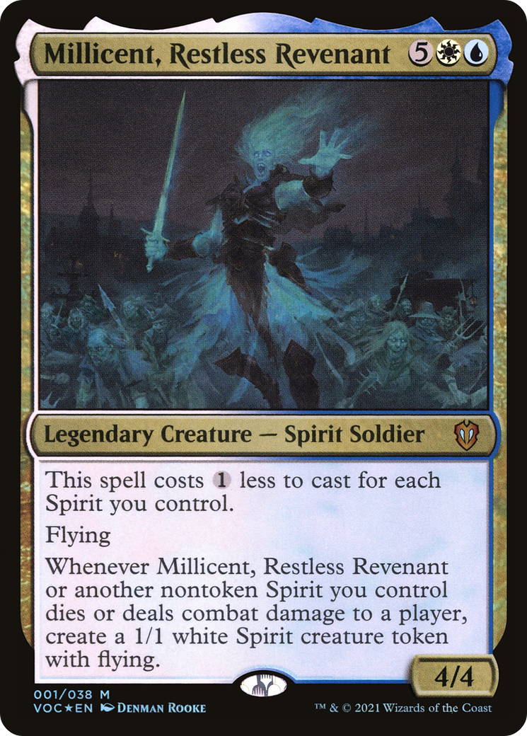 Millicent, Restless Revenant [Innistrad: Crimson Vow Commander]-1