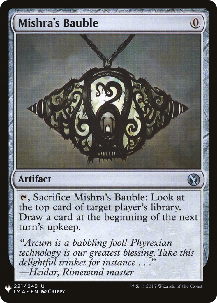 Mishra's Bauble [Mystery Booster]-1