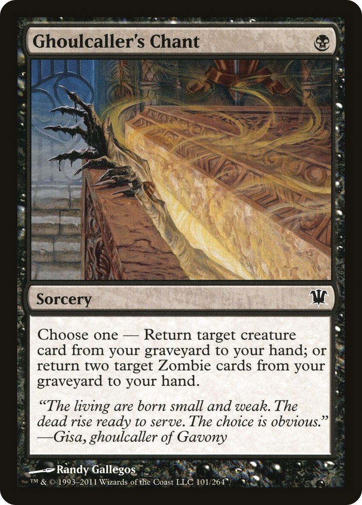 Ghoulcaller's Chant [Innistrad]-1