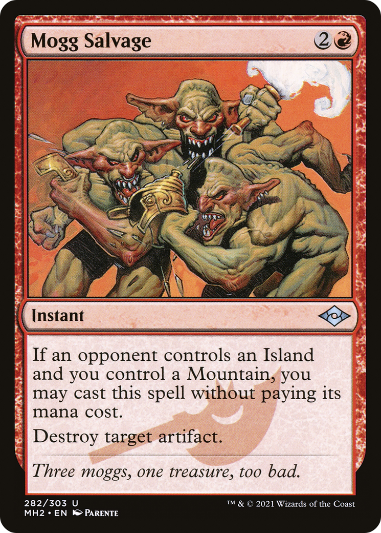Mogg Salvage (MH2-282) - Modern Horizons 2 Etched Foil-1