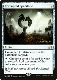 Corrupted Grafstone [Shadows over Innistrad Prerelease Promos]-1