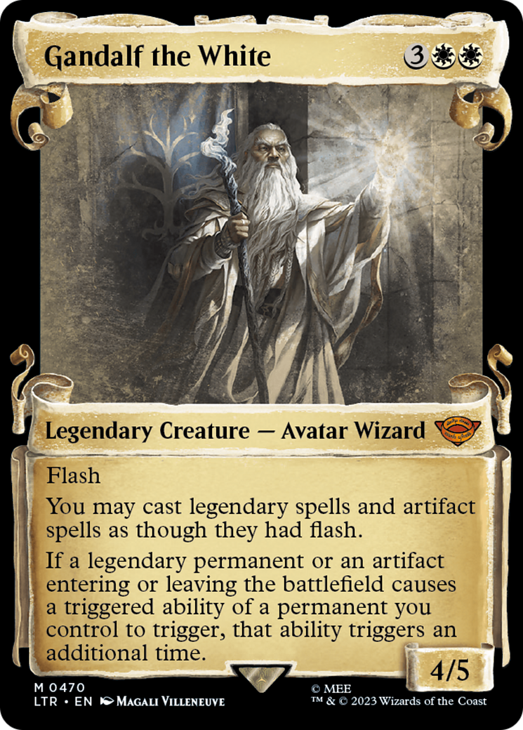 Gandalf the White [The Lord of the Rings: Tales of Middle-Earth Showcase Scrolls]-1