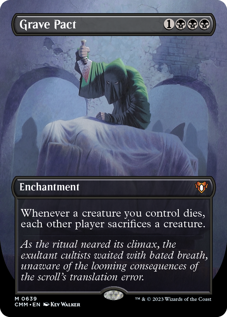 Grave Pact (Borderless Alternate Art) [Commander Masters]-1