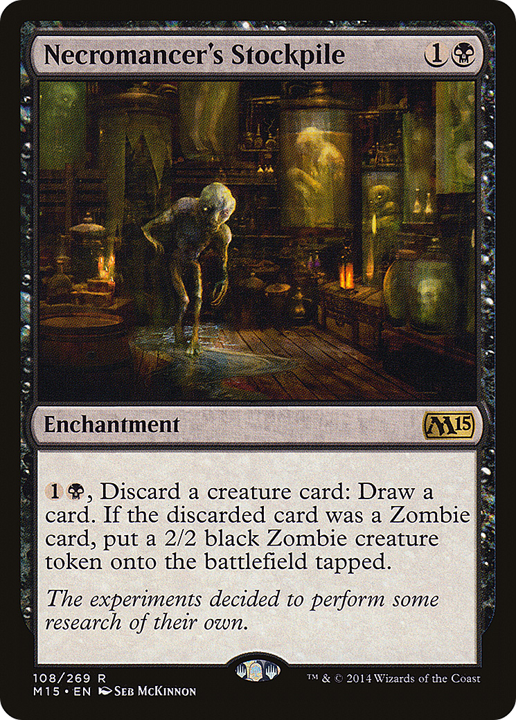 Necromancer's Stockpile [Magic 2015]-1