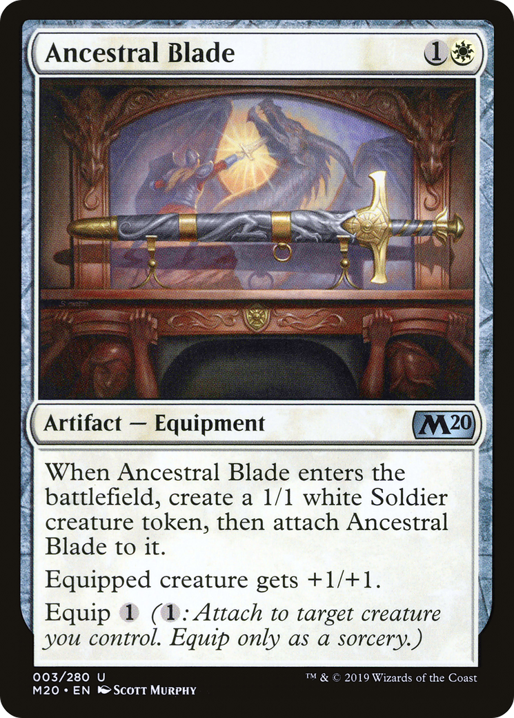 Ancestral Blade [Core Set 2020]-1