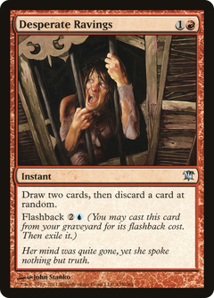 Desperate Ravings [Innistrad]-1
