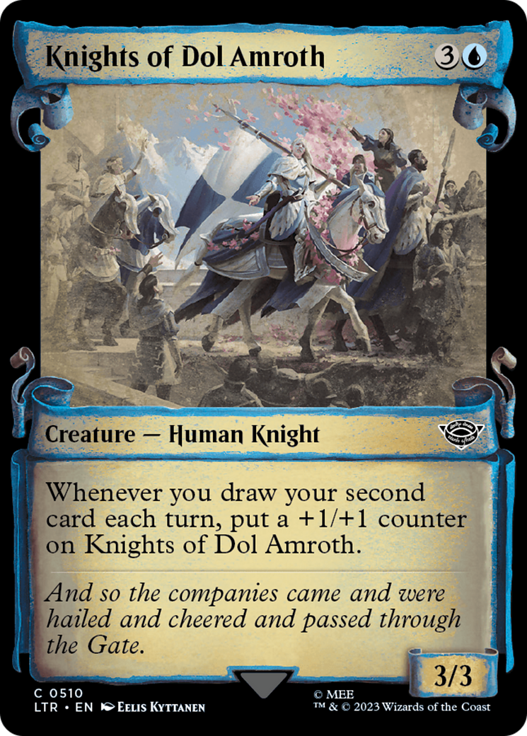 Knights of Dol Amroth [The Lord of the Rings: Tales of Middle-Earth Showcase Scrolls]-1