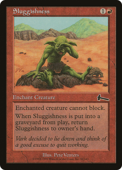Sluggishness [Urza's Legacy]-1