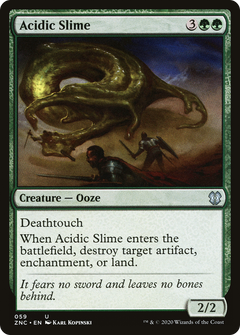 Acidic Slime [Zendikar Rising Commander]-1