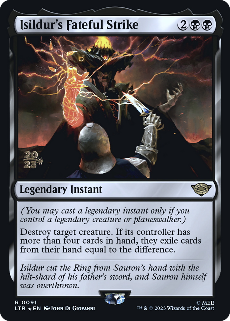 Isildur's Fateful Strike [The Lord of the Rings: Tales of Middle-Earth Prerelease Promos]-1