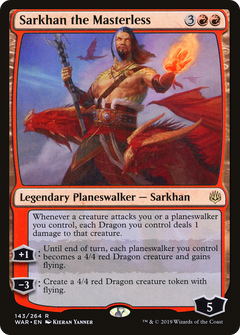Sarkhan the Masterless [War of the Spark]-1