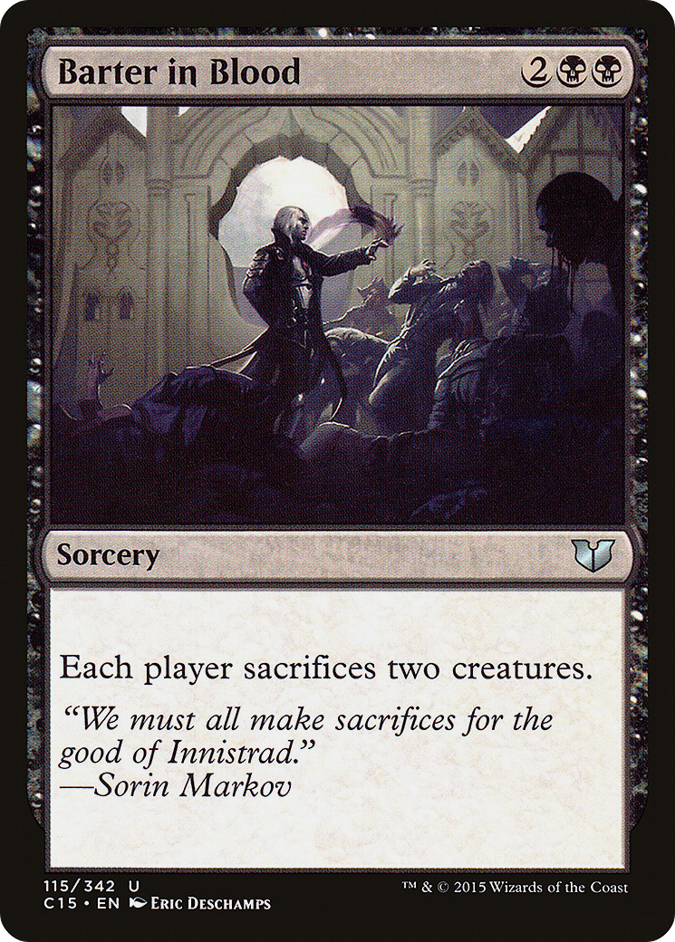 Barter in Blood [Commander 2015]-1