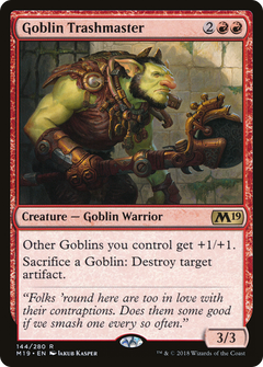 Goblin Trashmaster [Core Set 2019]-1