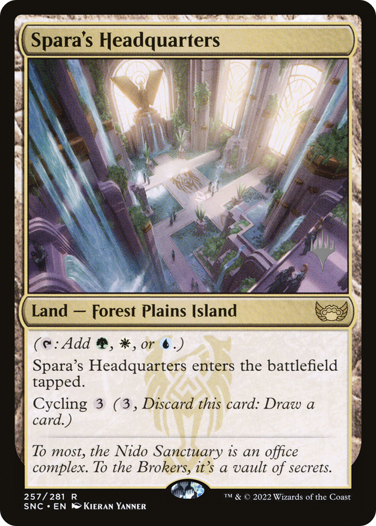 Spara's Headquarters (Promo Pack) [Streets of New Capenna Promos]-1