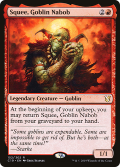 Squee, Goblin Nabob [Commander 2019]-1