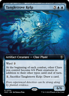 Tangletrove Kelp (Extended Art) [Murders at Karlov Manor Commander]-1