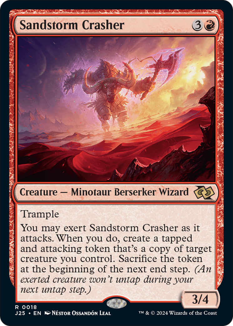 Sandstorm Crasher [Foundations Jumpstart]-1