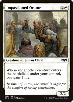 Impassioned Orator [Ravnica Allegiance]-1