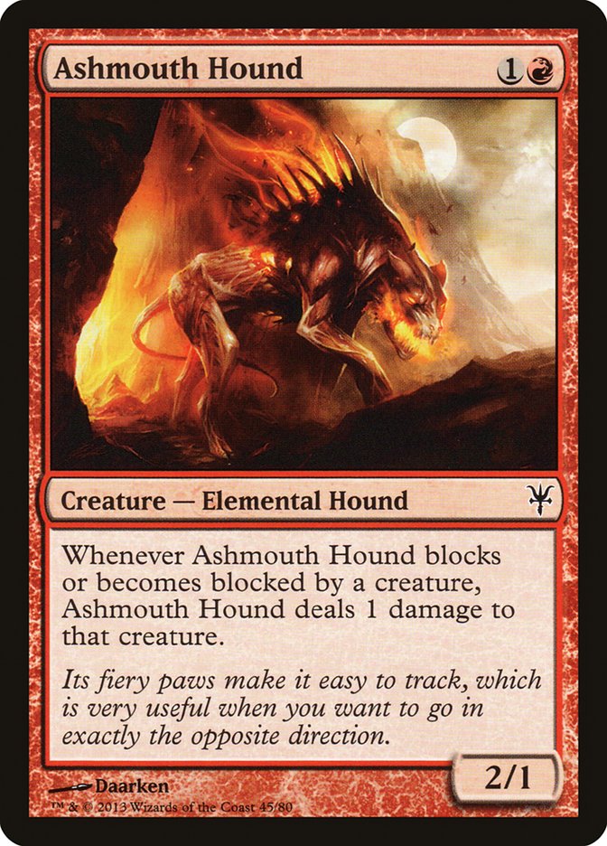 Ashmouth Hound [Duel Decks: Sorin vs. Tibalt]-2