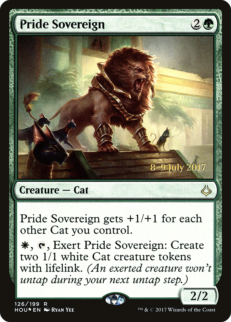 Pride Sovereign [Hour of Devastation Prerelease Promos]-1