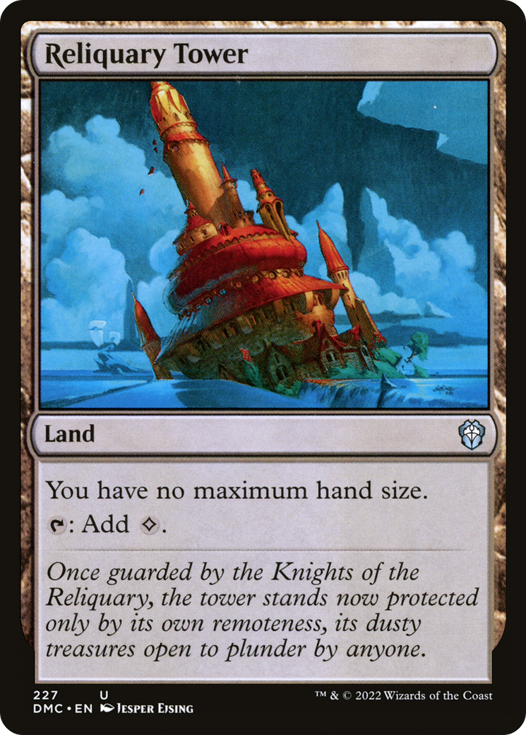 Reliquary Tower [Dominaria United Commander]-1
