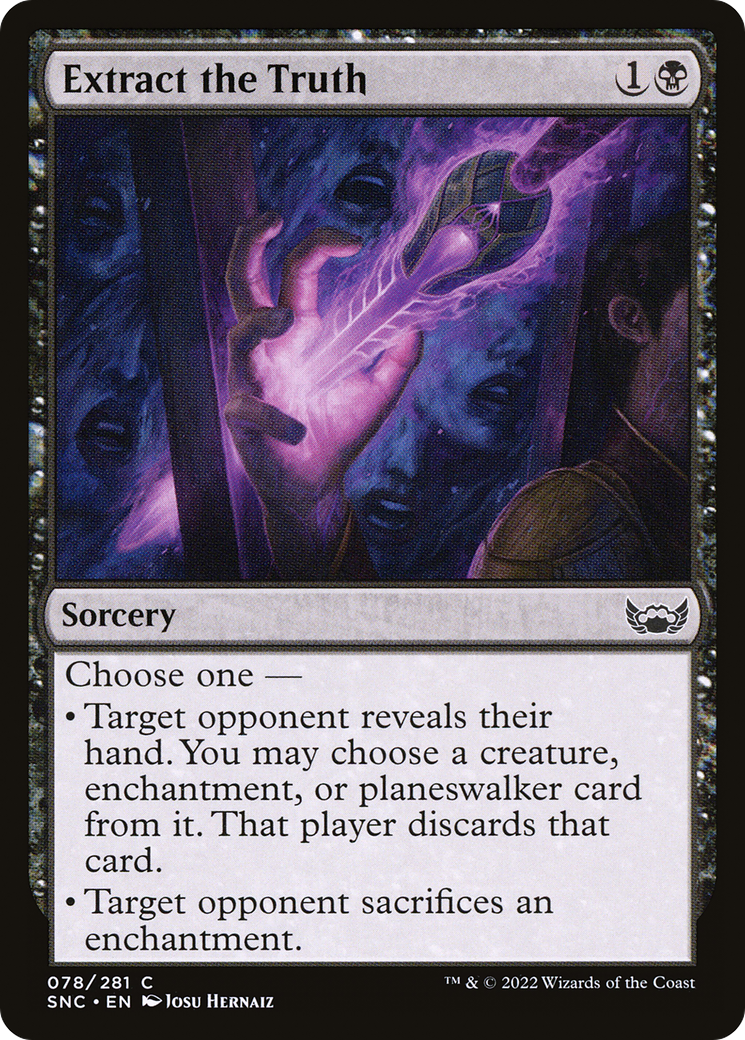 Extract the Truth [Streets of New Capenna]