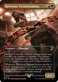 Ravenous Tyrannosaurus (Borderless) [Jurassic World Collection]-1