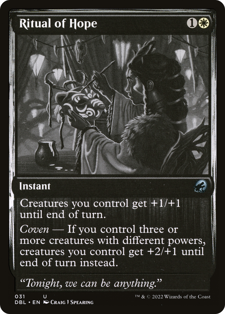 Ritual of Hope [Innistrad: Double Feature]-1