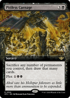Pitiless Carnage (Extended Art) [Outlaws of Thunder Junction]-1