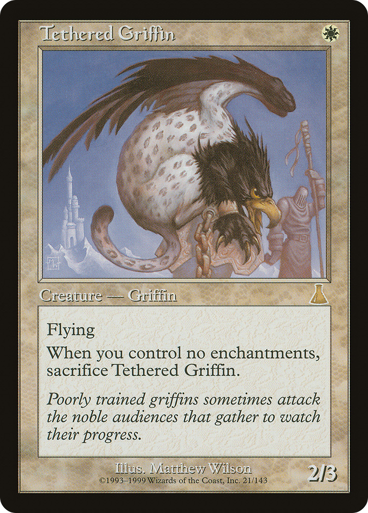 Tethered Griffin [Urza's Destiny]-1