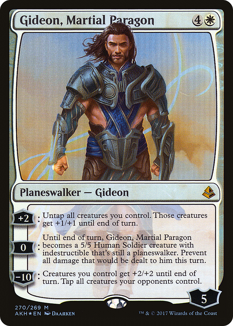 Gideon, Martial Paragon [Amonkhet]-1