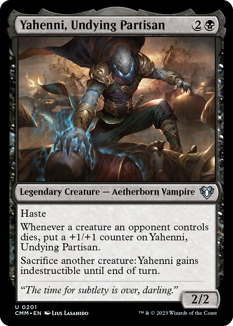 Yahenni, Undying Partisan (CMM-201) - Commander Masters Foil-1
