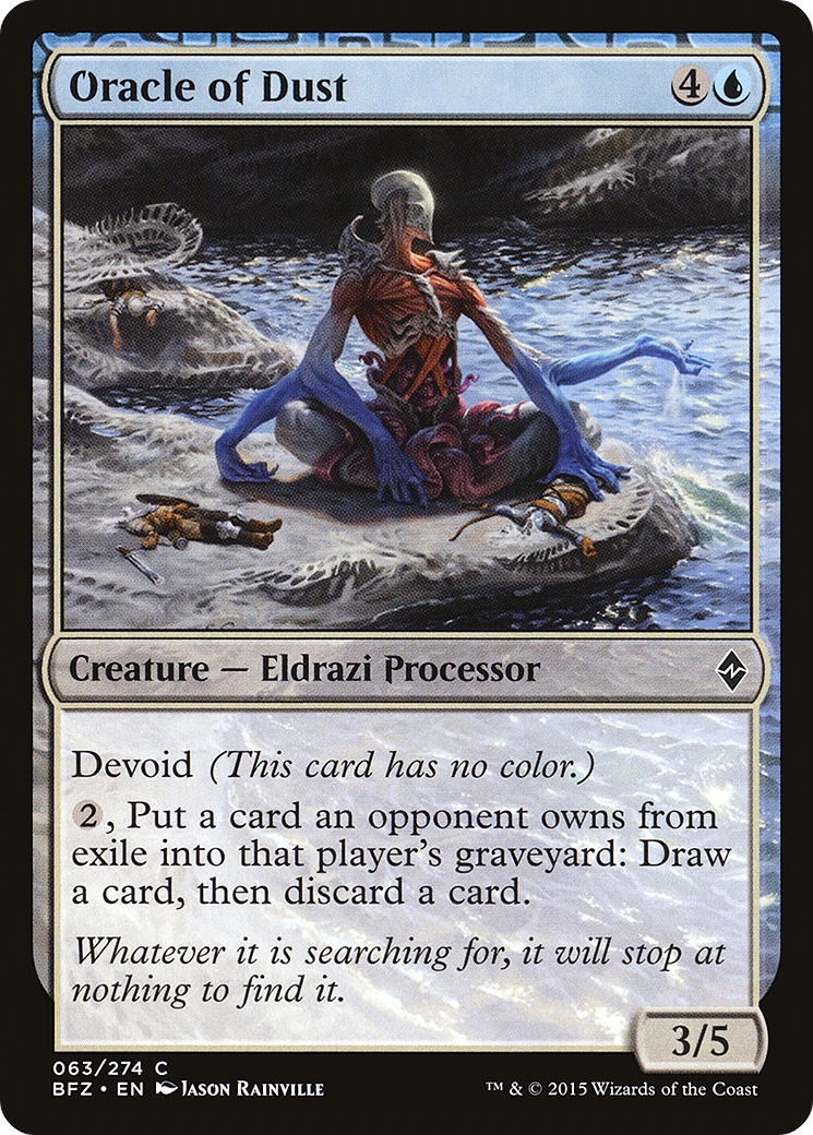 Oracle of Dust [Battle for Zendikar]-1