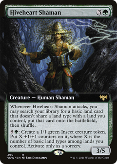 Hiveheart Shaman (Extended Art) [Innistrad: Crimson Vow]-1