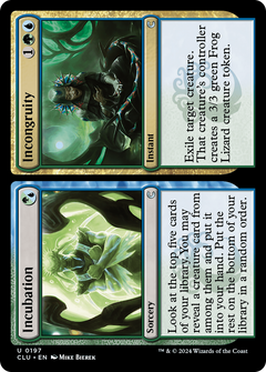 Incubation // Incongruity [Ravnica: Clue Edition]-1
