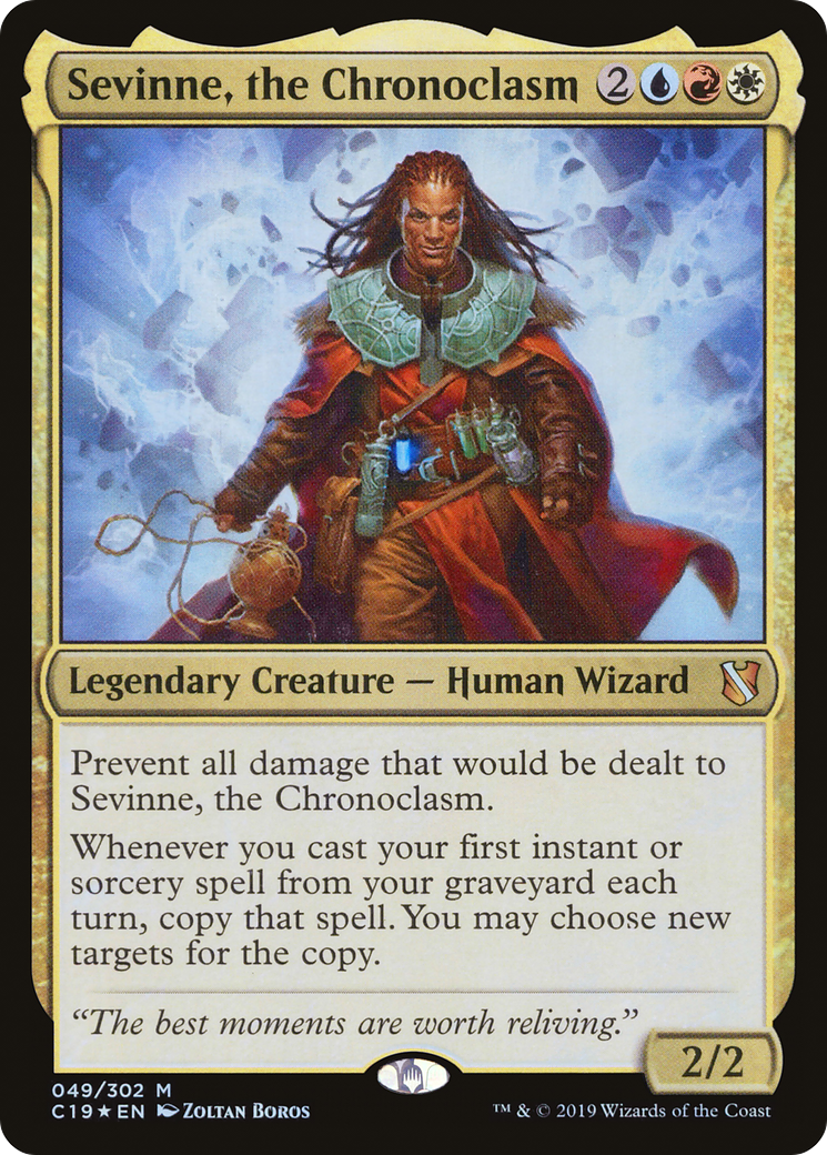 Sevinne, the Chronoclasm [Commander 2019]-1
