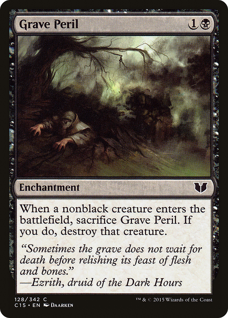 Grave Peril [Commander 2015]-1