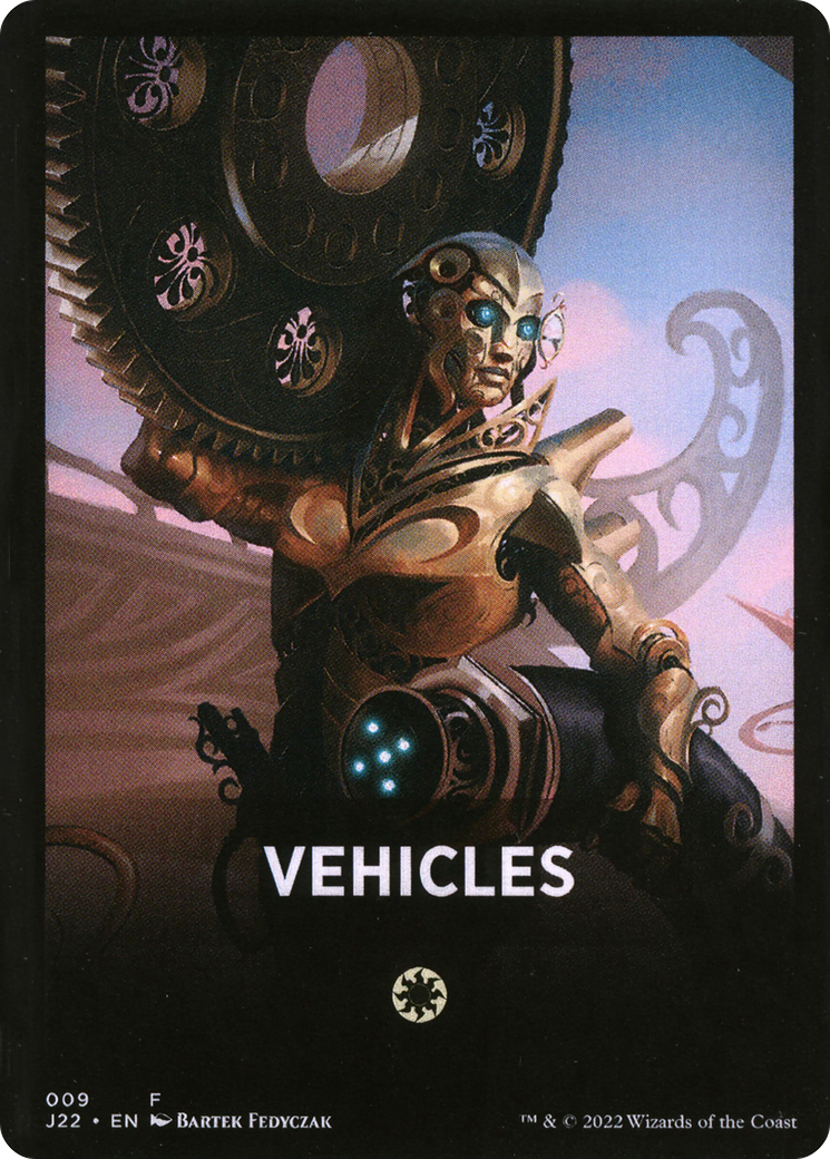 Vehicles (FJ22-009) - Jumpstart 2022 Front Cards-1
