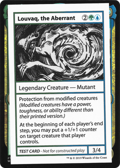 Louvaq, the Aberrant (2021 Edition) [Mystery Booster Playtest Cards]-1