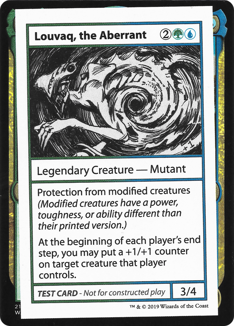 Louvaq, the Aberrant (2021 Edition) [Mystery Booster Playtest Cards]-1