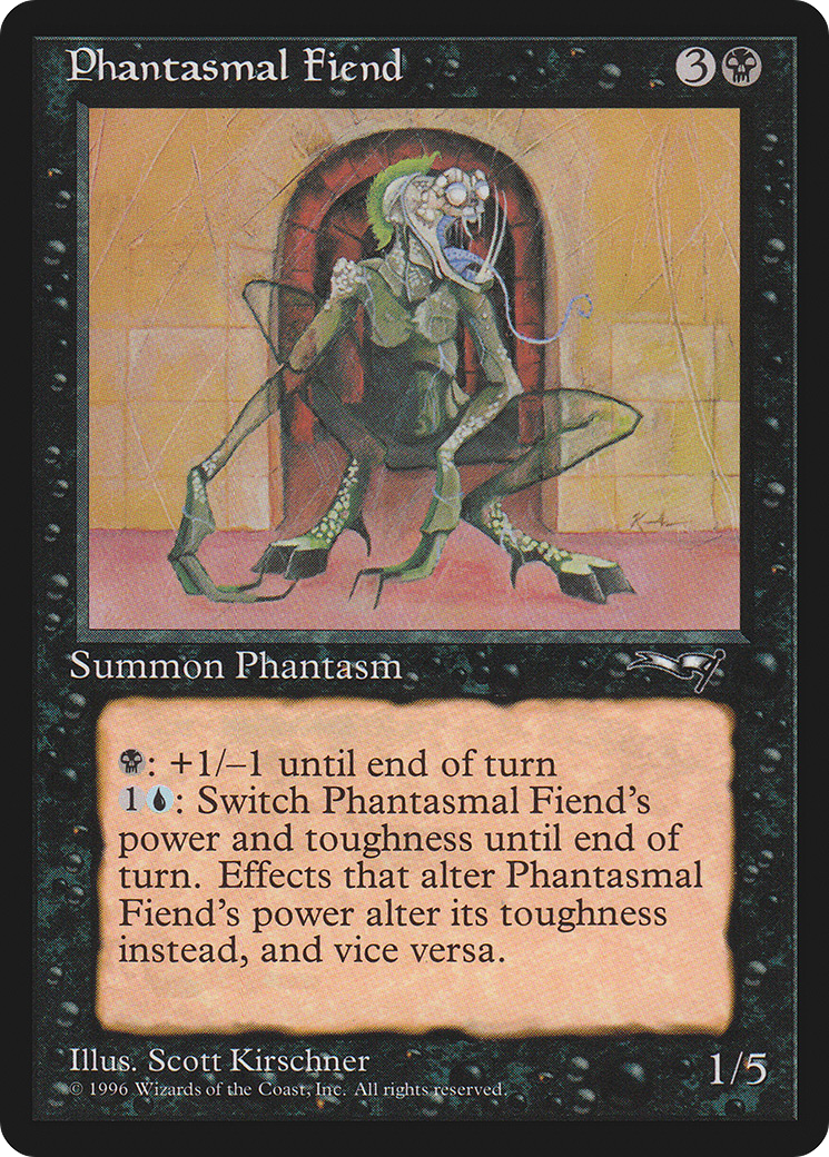 Phantasmal Fiend (Standing) [Alliances]-1