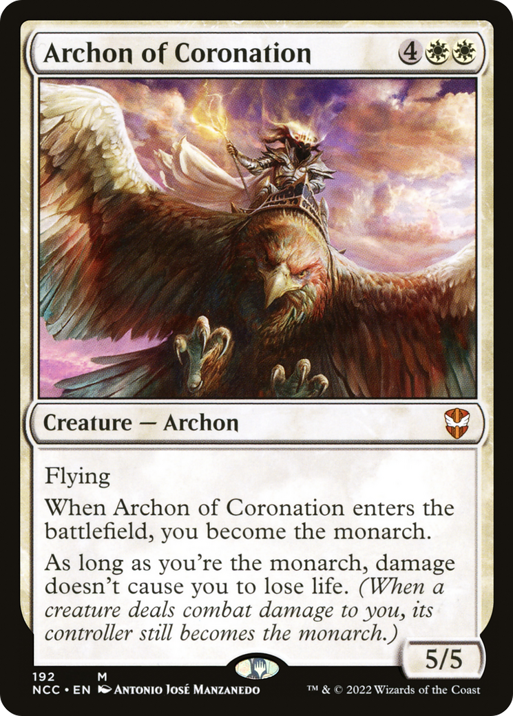 Archon of Coronation [Streets of New Capenna Commander]-1