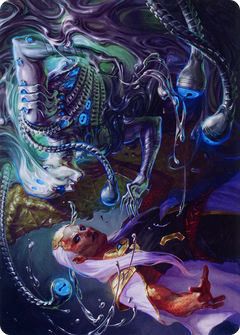 Mirage Mockery // Mirage Mockery (AONE-017) - Phyrexia: All Will Be One Art Series (Borderless) Foil-1