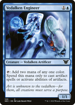 Vedalken Engineer (NEC-100) - Neon Dynasty Commander-1