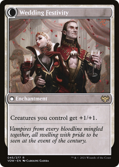 Wedding Announcement (VOW-045) - Innistrad: Crimson Vow: (Double Faced Transform)-2