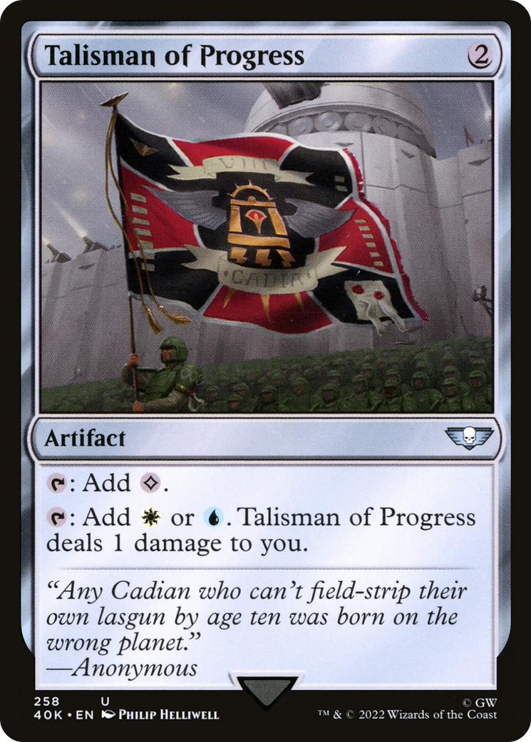 Talisman of Progress [Warhammer 40,000]-1