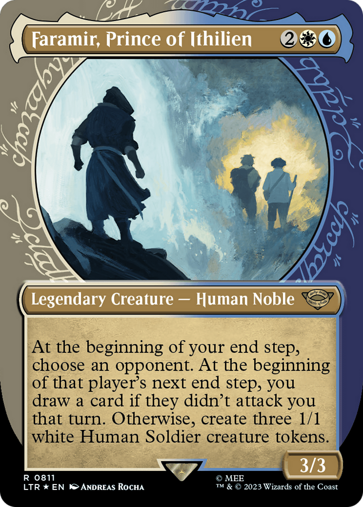 Faramir, Prince of Ithilien (Showcase) (Surge Foil) [The Lord of the Rings: Tales of Middle-Earth]-1